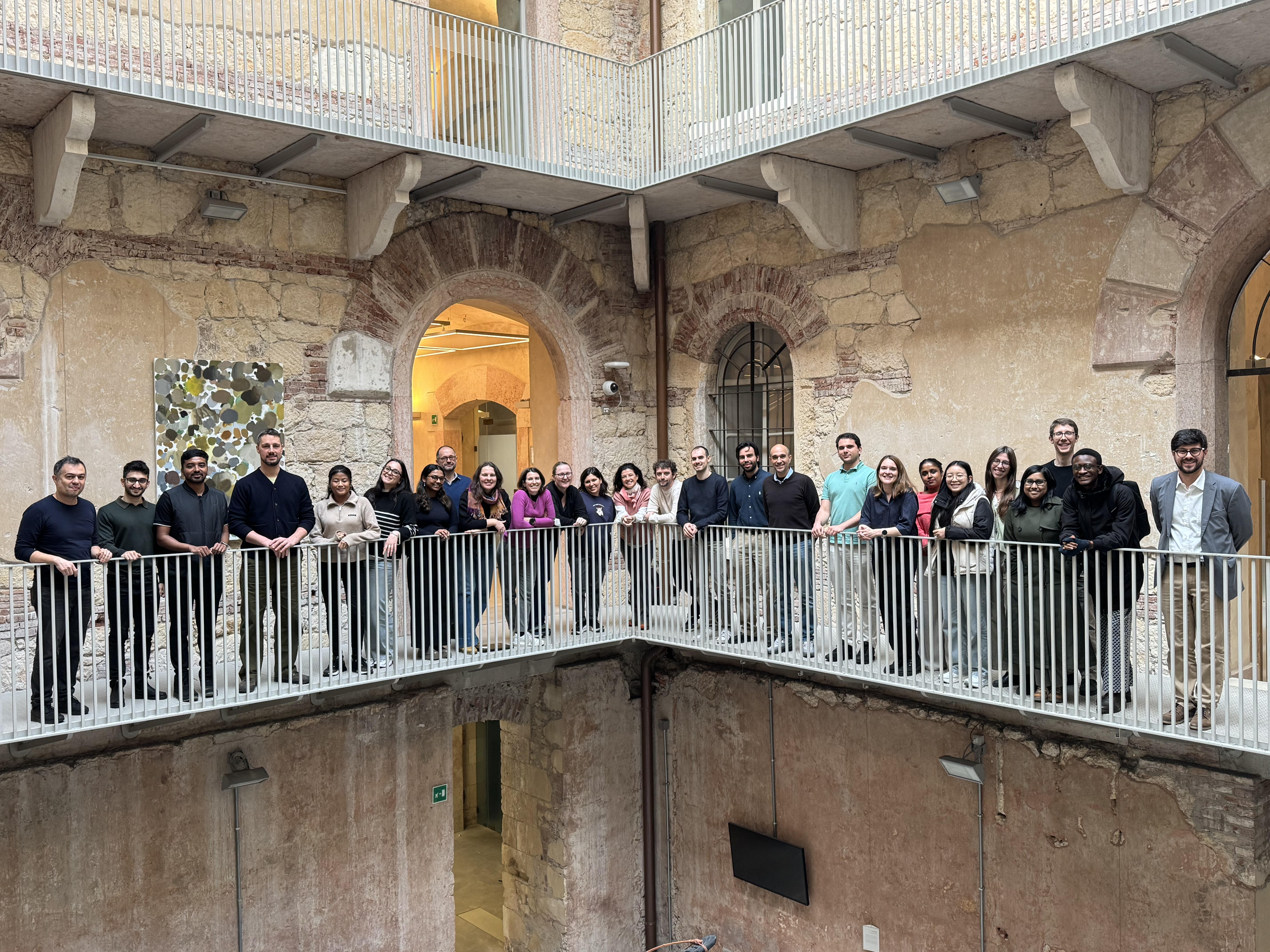 ARMADA Winter School 2026 participants and organizers gathered for a group photo at the University of Verona, Santa Marta campus